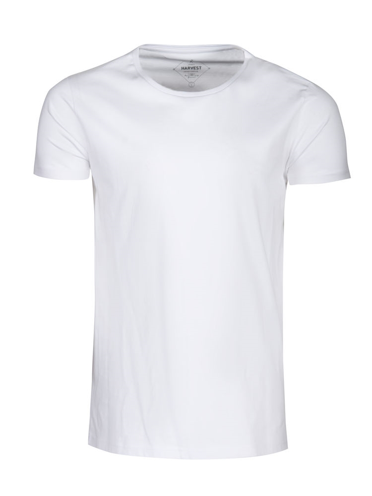 økologisk t-skjorte 2114005_100_TWOVILLE_WHITE_f
