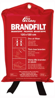 Brannteppe som firmagave