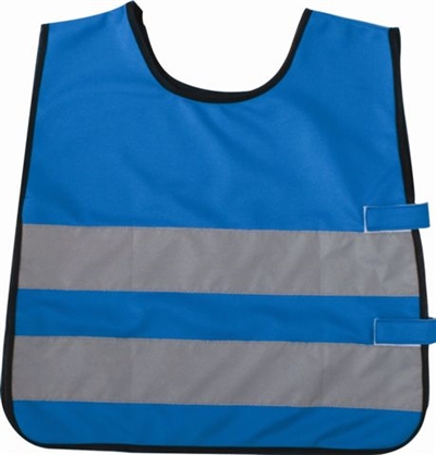 Refleksvest for barn blå