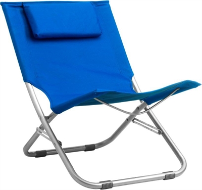 Strandstol i aluminium