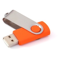 USB med logo oransje