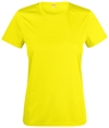 Basic ActiveT_t-skjorter for løping damer gul