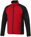 Høstjakke Banff hybrid jakke sort og rød