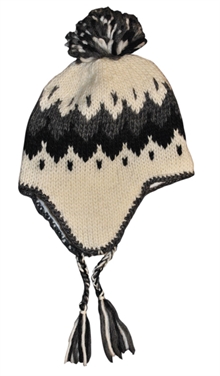 Strikkelue offwhite 63081