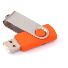 USB med logo oransje