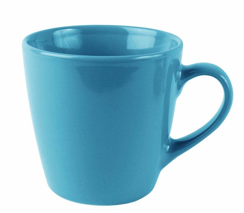 Kaffekopp med logo krus orion turkis