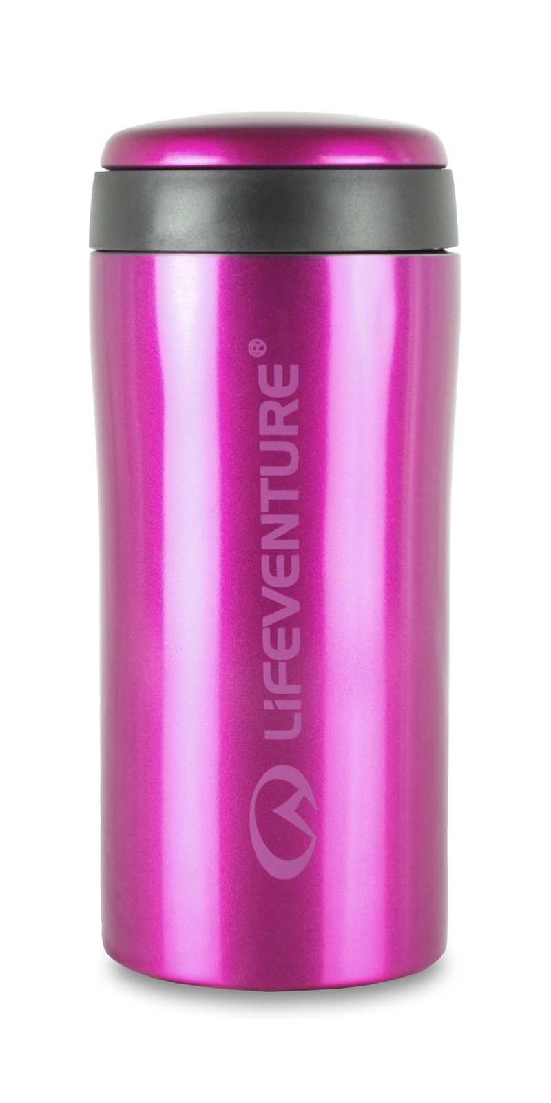 lifeventure termokopp med logo lilla