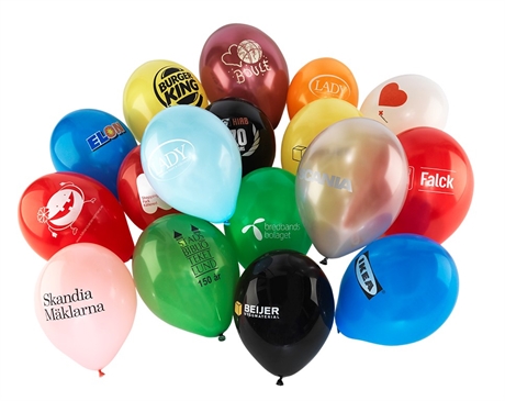 Ballonger med trykk av logo