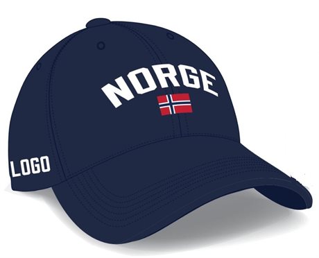 Baseball cap Norge Heia Norge fotball-VM 2026