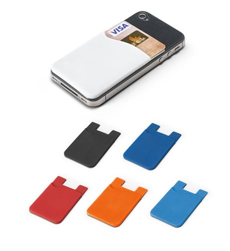 Silikon kortholder smarttelefoner