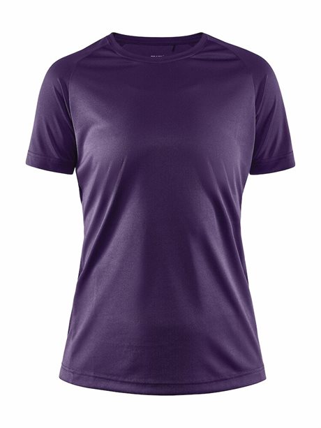 Craft Core Unify t-skjorte for løping og trening damemodell lilla