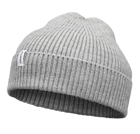 Urban Rib beanie fra Craft med brodert logo