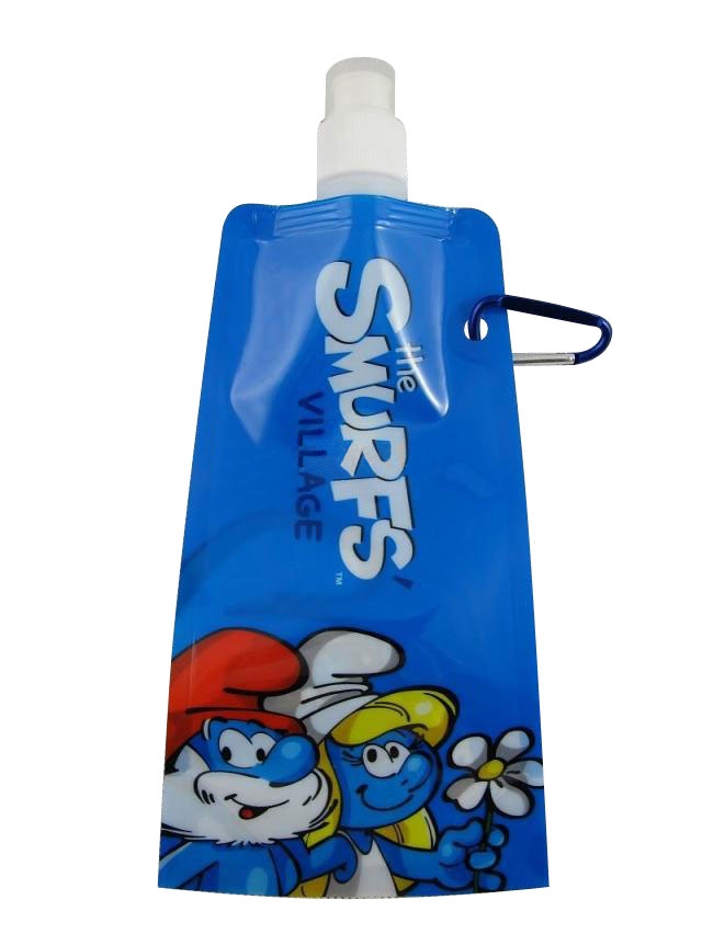 Drikkeflaske-med-trykk-smurf_3746