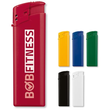 Elektronisk lighter med trykk av logo 90660