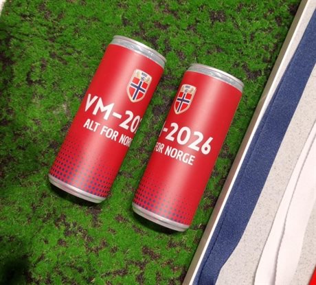 Energidrikke til VM 2026 lag dere egen VM-drikke