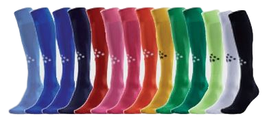 Fotballstrømper fra Craft Squad sock solid mange farger
