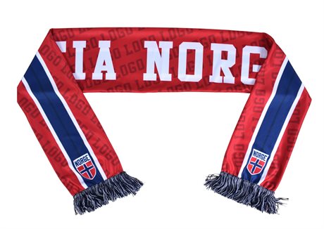 HEIA NORGE supporter skjerf fotball-vm 2026