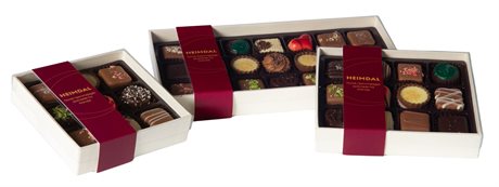 Heimdal Chokolade norskprodusert konfektsjokolade til kunder og ansatte