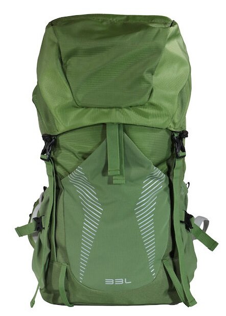 Hiking-ryggsekk-Solid-lett-og-vannavvisende-sekk-gronn