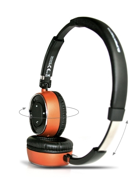 Hodetelefoner Melody oransje