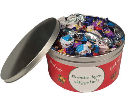 Julenissens sjokoladelager 1 kg 