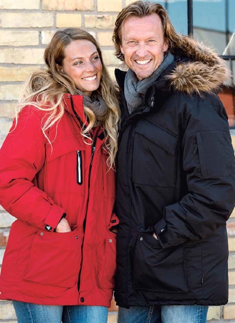 Klassisk parkas unisexmodell