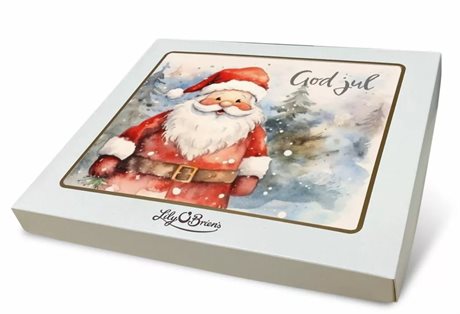 Konfekteske Briens Luxury Collection, 270 g med trykk i ramme