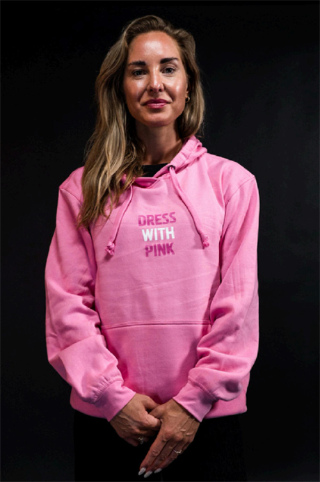 Miami-hettegenser-DRESS-WITH-PINK-rosa-sloyfe