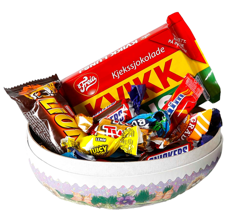 Paskeegg-250-g sjokolade  med egen logohilsen