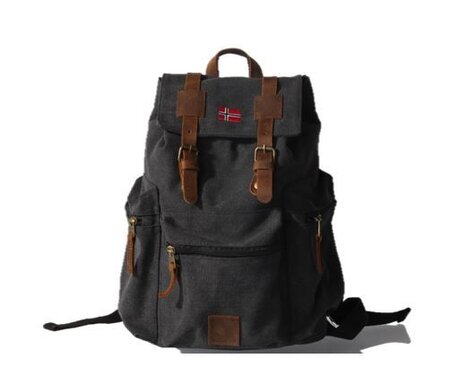 Ryggsekk-Pure-Norway-Retro-sort
