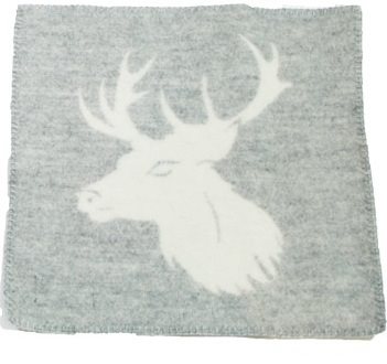 Sitteunderlag i ull assorterte motiver