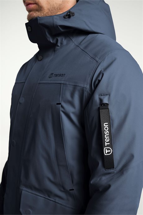 Tenson-Vision-parkas-bla-detaljer