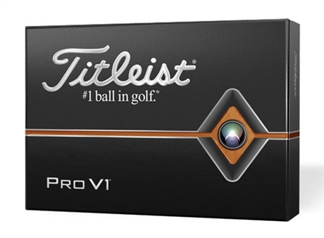 Titleist Pro V1 med trykk av logo