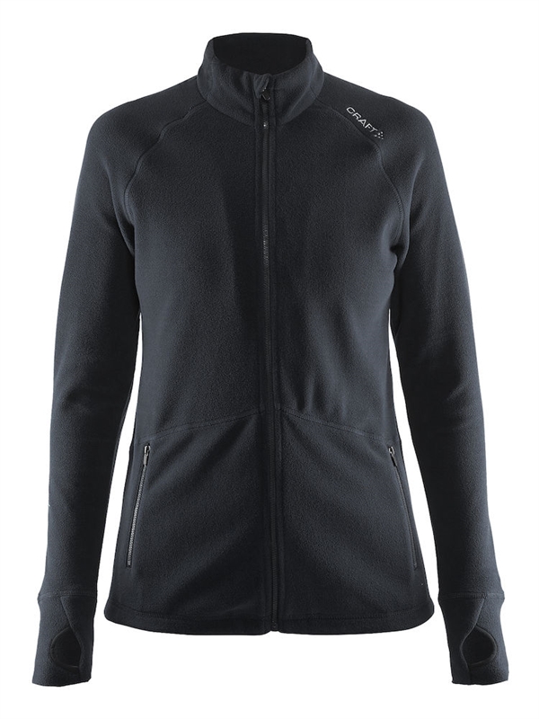 Fleecejakker med brodert eller trykket logo firmaklær Craft full zip micro fleece jakke med brodert eller trykket logo