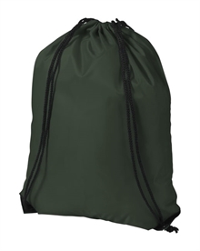 Grønn gymbag gympose med trykk av logo billig