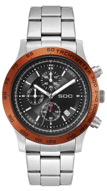 Klokke Chronograph med firmalogo