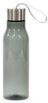 Vannflaske-i-hardplast-med-trykk-av-logo-transparent sort