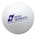 Golfballer med trykk billige logoballer