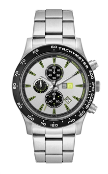 Klokke Chronograph med firmalogo