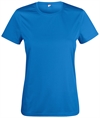 Basic ActiveT_t-skjorter for løping damer blå