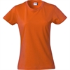 Basic-T t-kjorte for damer oransj