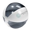 Beachball-sort-og-hvit-med-trykk-av-logo