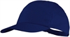 Billig cap med trykk av logo kongeblå
