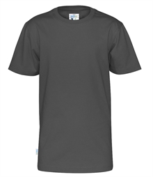 CottoVer Miljøvennlige t-skjorter Fairtrade trygge tekstiler økologisk bomull marine grå