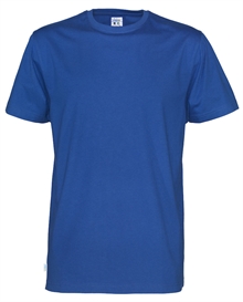 CottoVer Miljøvennlige t-skjorter Fairtrade trygge tekstiler økologisk bomull roal blå