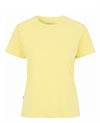 Cottover fairtrade t-skjorter for damer light yellow