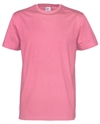 Cottover miljøvennlig t-skjorte med trykk av logo rosa