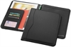 Dokumentmappe Ebony A4 sort med trykk av logo