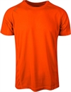 Dragon tekniske t-skjorter for løping billig oransje