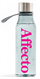 Drikkeflaske i hardplast med trykk av logo Affecto